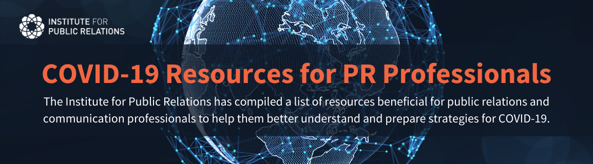COVID-19 Resources for PR Professionals